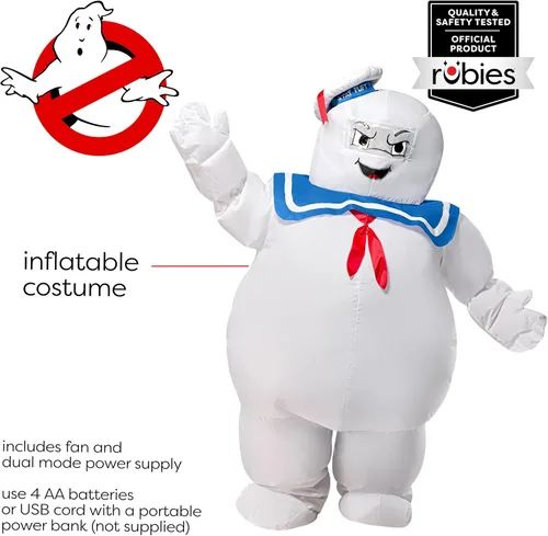 Vista 2 de Rubies Ghostbusters: Stay-Puft Marshmallow Man Costume