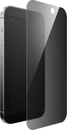 Vista 7 de Speck Productos Shieldview Protector de pantalla de vidrio para iPhone 14 Pro, modelo de 6.1", privacidad