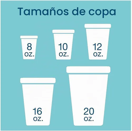 Vista 2 de DART Copas de bebida de espuma DCC16J165 500/pk