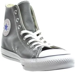 Vista 2 de Converse Men's Chuck Taylor All Star Leather Hi Vintage White University RED