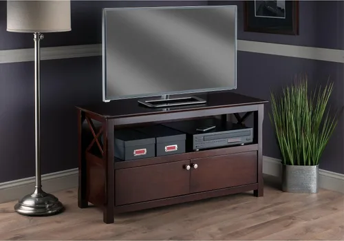 Vista 2 de Winsome Xola Soporte de TV, Madera, Capuccino