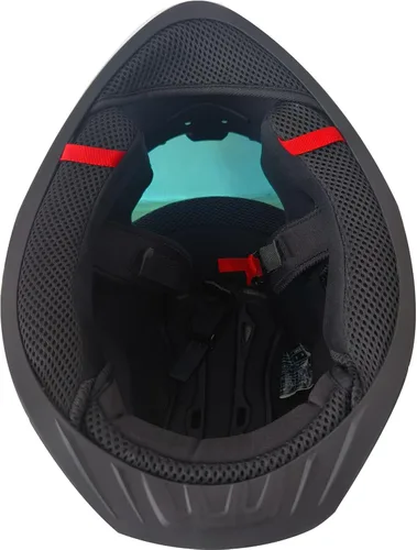 Vista 6 de Casco de motocicleta retro de cara completa aprobado por DOT