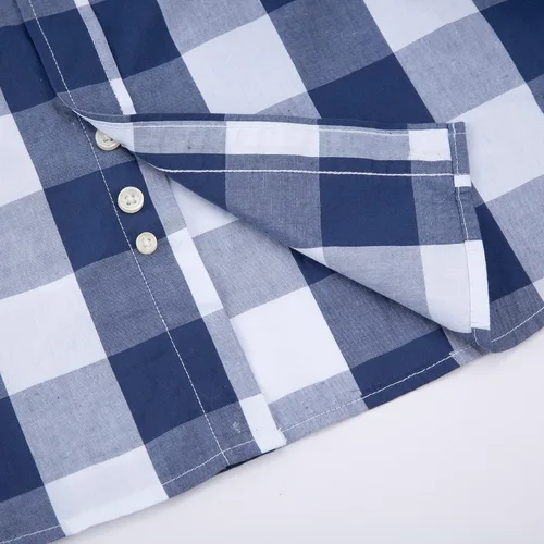 Vista 4 de PASHARTUK Camisas de manga larga de algodón de ajuste regular para hombre