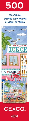 Vista 8 de Ceaco - Ice Cream Truck II - 500 Piece Jigsaw Puzzle for Adults