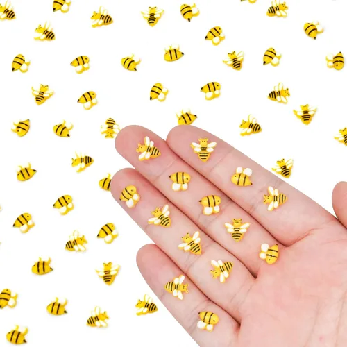 Vista 14 de 50 piezas de mini mariposas para manualidades, miniaturas de casa de muñecas, mini cosas de resina, mini mariposas diminutas para jardín de hadas
