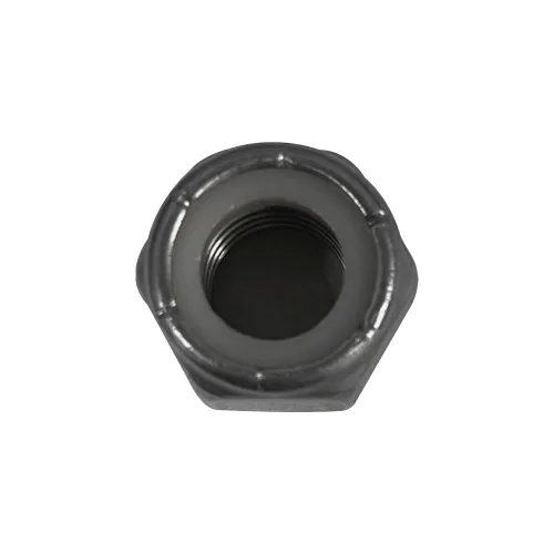 Vista 6 de Juego de 10 piezas 1/2 "-13 Tuerca de bloqueo de inserción de nailon de acero inoxidable Tuerca hexagonal de mano derecha