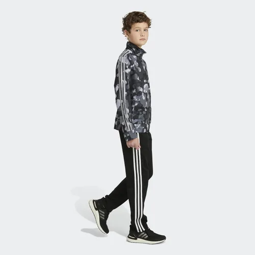 Vista 6 de adidas Chaqueta de tricot icónica con cremallera frontal para niños