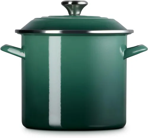 Vista 2 de Le Creuset Olla tradicional esmaltada sobre acero, 8 cuartos de galón., Artichaut