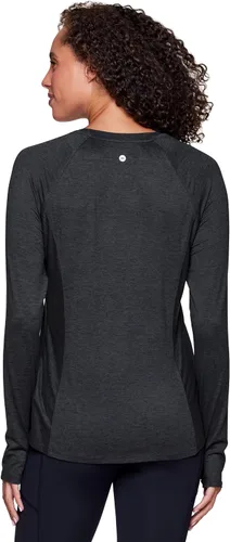 Vista 2 de RBX Active - Camiseta de manga larga para mujer, súper suave, con teñido espacial, para correr