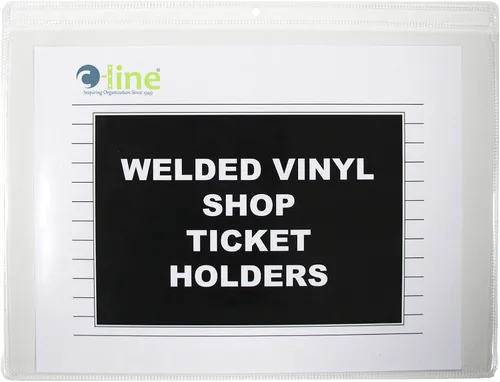 Vista 11 de C-Line soportes para boletas de tienda de vinilo, lados transparentes, 9 x 12 pulgadas, 50 por caja (80912)