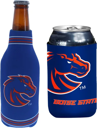 Vista 31 de College Team Color Logo Can & Bottle Holder Insulator Beverage Cooler Set