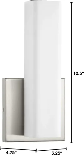 Vista 3 de Progress Lighting Beam Collection - Soporte de pared LED de una luz
