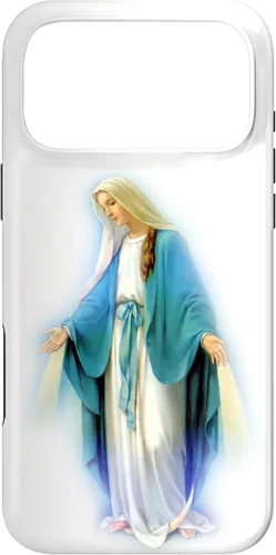 Vista 22 de Mary, Blessed Mother Catholic - Carcasa para iPhone 17