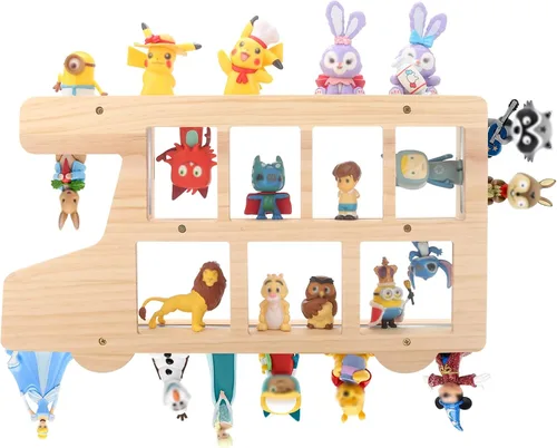 Vista 18 de para Caja Organizadora de Estantería Tonie, para Estante Magnético Tonie, Compatible con Caja Tonie Box 1/2 Reproductor, Figuras de Personajes