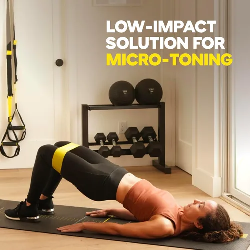 Vista 4 de Bandas de Entrenamiento TRX, Bandas de Ejercicio para Hacer Ejercicio, Aumentar la Intensidad del Ejercicio, Equipo de Entrenamiento Portátil
