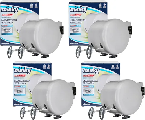 Vista 13 de Minky Homecare - Tendedero retráctil