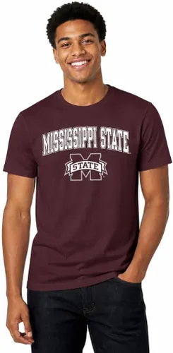 Vista 19 de Campus Colors NCAA - Camiseta de algodón para adulto, unisex, para el día del juego Azul marino
