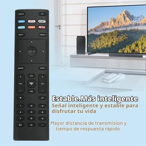 Vista 7 de Nuevo reemplazo de control remoto XRT136 para Vizio SmartCast TV D24f-F1