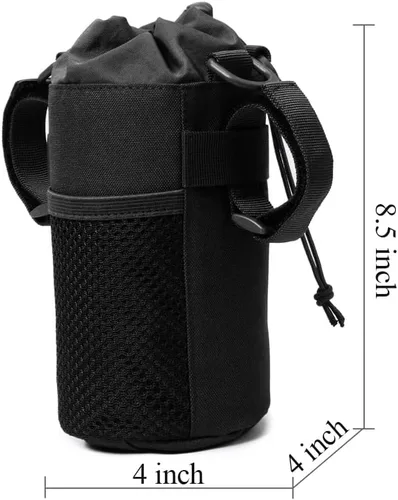 Vista 2 de TEGOOL Water Bottle Sleeve Bag Holder Tactical Pouch