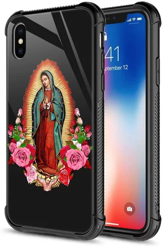Vista 22 de Funda para iPhone Xs Max, de cristal templado 9H para iPhone Xs Max, diseño a prueba de golpes, antirrayones, para Apple iPhone Xs Max de 6.5