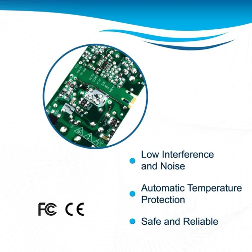 Vista 5 de HQRP Adaptador de CA compatible con Casio CTK-2200 / CTK2200 / CTK-2080 / CTK2080 / CTK-2300 / CTK2300 Cable de alimentación de teclados más