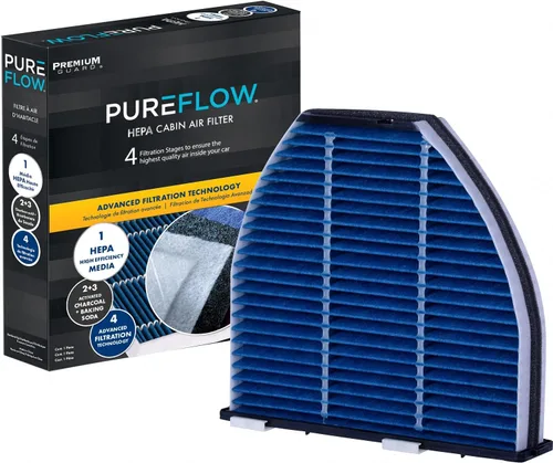 Vista 12 de PG PC5844 Filtro de aire de cabina de carbón activado Compatible con Mercedes-Benz E350 2010-2016 3.5L; 2008-2012 C300 3.0L; GLK350 2010-2015