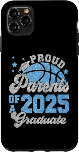 Vista 13 de iPhone 16 Parents of a 2025 Graduate Senior Graduation Basketball Case