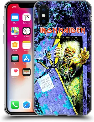 Vista 224 de Head Case Designs Funda de gel suave con licencia oficial de Iron Maiden Brave New World, compatible con Apple iPhone 7 Plus/iPhone 8 Plus Nuevo