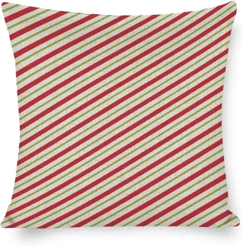 Vista 10 de Fundas de almohada decorativas rústicas y modernas, fundas de almohada retro a cuadros dorados a cuadros para sofá, cama, decoración del hogar, 16 x