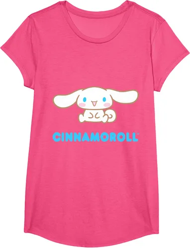 Vista 20 de Cinnamoroll Character Front and Back T-Shirt S Negro