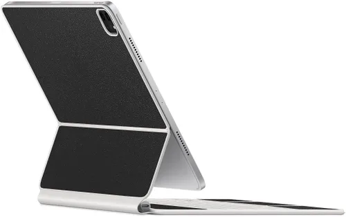 Vista 49 de SopiGuard Skin for 2021 Magic Keyboard Case 12.9 Precision - Adhesivo de vinilo de borde a borde superior, teclado y panel trasero (negro cepillado)