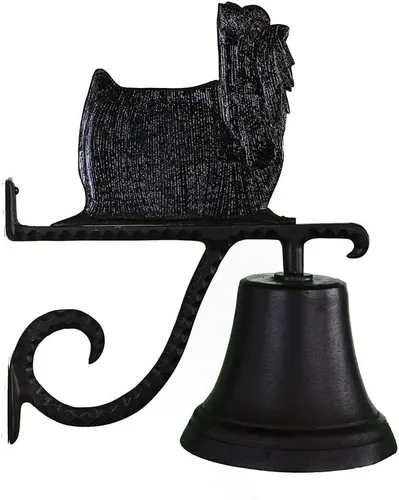 Vista 26 de Montague Metal Products Campana de fundición con oso negro