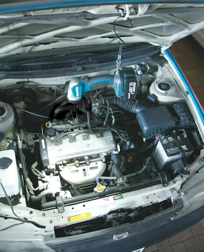 Vista 6 de Makita Linterna L.E.D. inalámbrica de iones de litio DML802 18V LXT con herramienta desnuda
