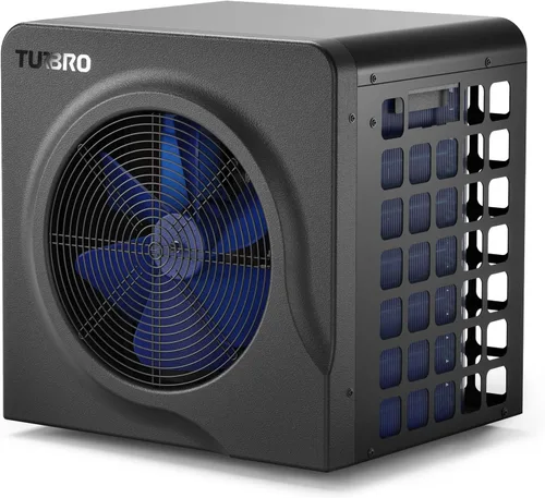 Vista 10 de TURBRO Bomba de Calor para Piscina de 18,000 BTU, Calefactor Eléctrico para Piscinas sobre el Suelo y Spas de hasta 6,000 Galones, Intercambiador