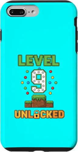 Vista 12 de Birthday Level 9 Unlocked 9th Birthday Gamer Level Up Birthd Case for iPhone 16