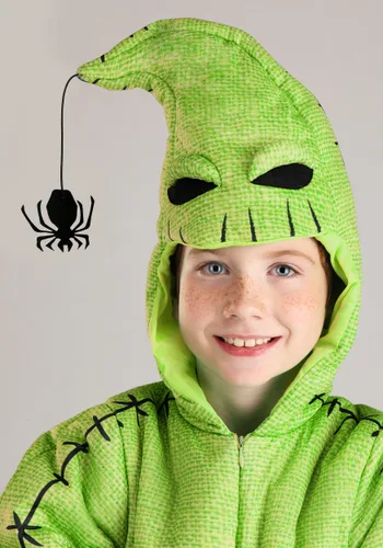 Vista 2 de Disfraz de Oogie Boogie de Disney que Brilla en la Oscuridad para Niños Multicolor