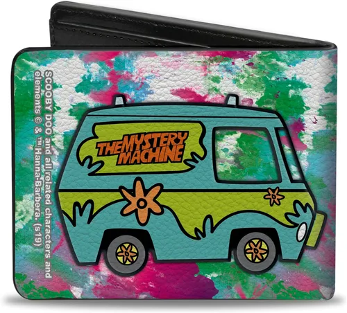 Vista 2 de Buckle-Down Cartera plegable para hombre Scooby Doo, 4.0" x 3.5", Scooby Doo., Buckle-down Cartera plegable Scooby Doo