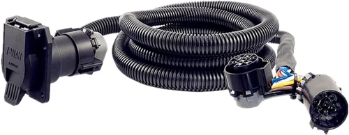 Vista 7 de Extensión de arnés de cableado de remolque de 7 pines 56070, con conectores para caja de camión lateral del vehículo, kit de arnés de cableado