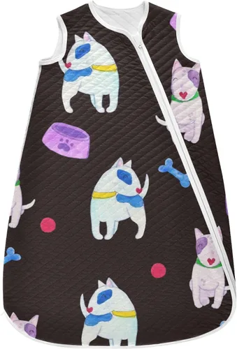 Vista 16 de vvfelixl Saco de dormir para bebé, diseño de dinosaurios, divertido y brillante, para bebés de 0 a 6 meses