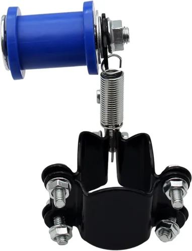 Vista 3 de Conjunto de guía tensor de cadena universal para ATV, mini moto, moto de cross, kart (azul)