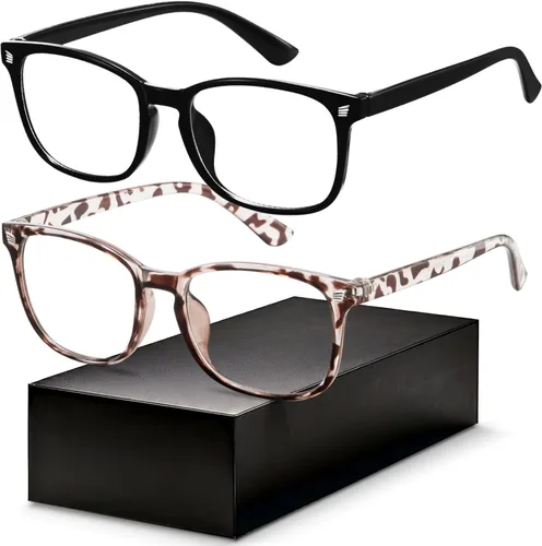 Vista 17 de Gaoye Eyewear Frames for Men - Blue Light Blocking Square Glasses, Anti UV Ray Computer Gaming, Blue Blockers for Women
