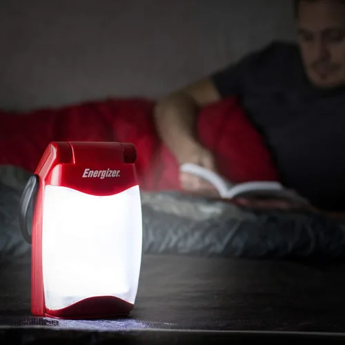 Vista 9 de Energizer Linterna LED plegable para campamento, IPX4, resistente al agua, para campamento, pesca, al aire libre, corte de energía, luces compactas