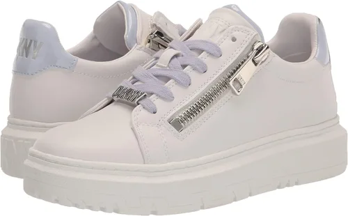 Vista 7 de DKNY Tenis de cuero con cordones para mujer