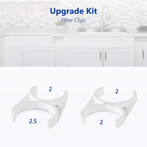 Vista 7 de Express Water Kit de actualización de filtro para ósmosis inversa y sistema de filtración de agua debajo del fregadero. Añade una nueva etapa
