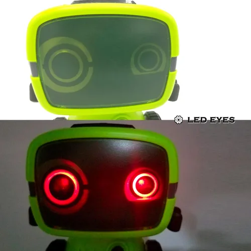Vista 6 de JabberBot - Robot RC inteligente multifuncional para niños. Robot de control remoto que puede moverse, hacer divertidos efectos de sonido/voz