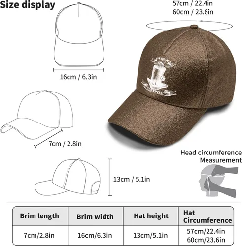 Vista 4 de Beach hat St Patricks Day Dental Squad Womens Beach hat Mountain hat Gifts for Son Baseball Hat Suitable for Sports