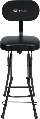 Vista 7 de Gator Frameworks - combinación de asiento para tocar y apoyar la guitarra (GFW-GTR-SEAT)