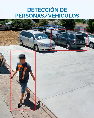 Vista 5 de Sistema de cámara de seguridad PoE 4COVR con disco duro de 2 TB, LY54AX5M0804