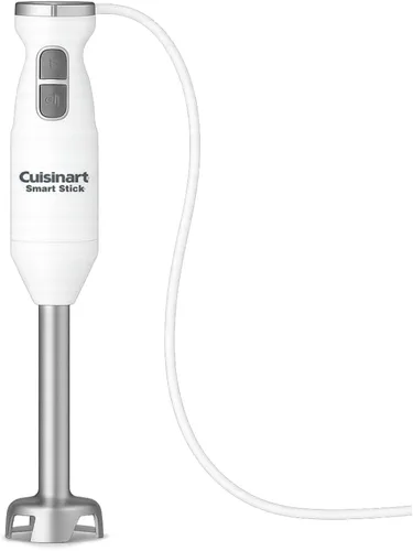 Vista 4 de Cuisinart - Batidora de mano inteligente con cable de dos velocidades, potente batidora de inmersión con motor de 300 W, batidos, batidos, puré Rojo