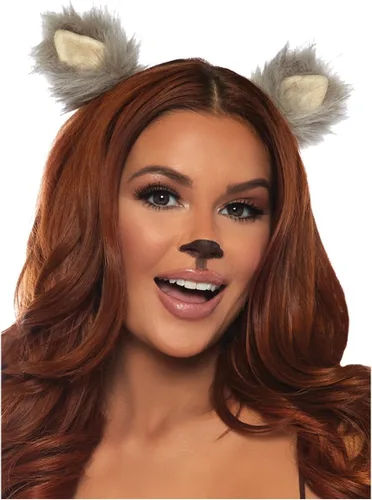 Vista 4 de Leg Avenue - Diadema para mujer, diseño de animales peludos